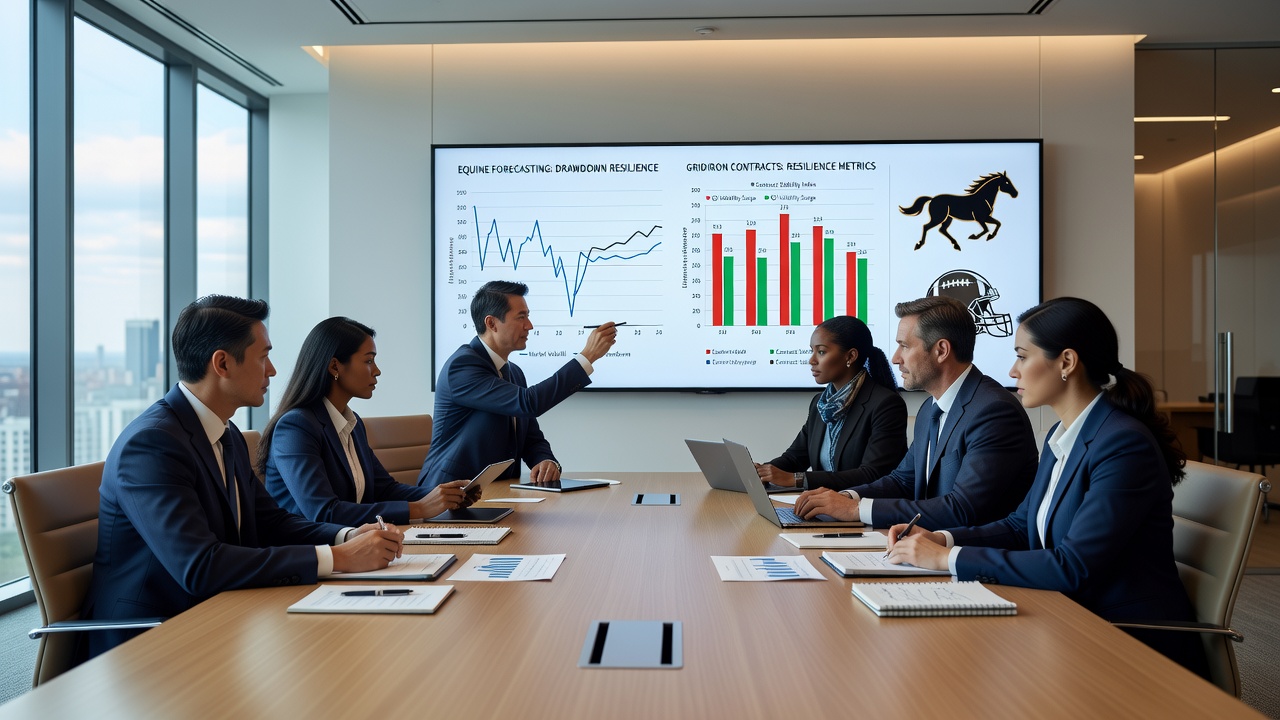Graph illustrating recovery timelines for equine versus gridiron tipster portfolios amid 2026 market turbulence
