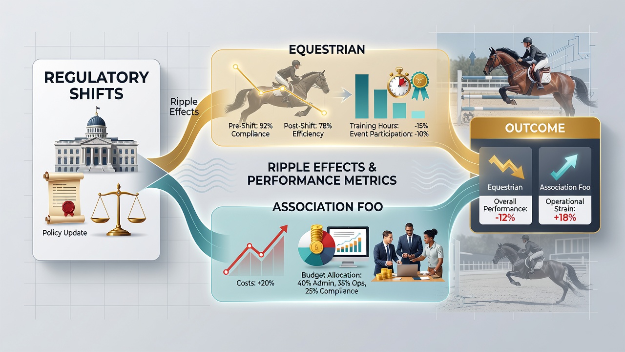 Impact of compliance updates on football and racing prediction metrics